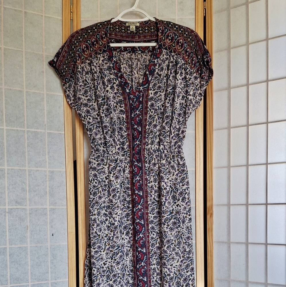 Lucky Brand Patterned Dress, Small